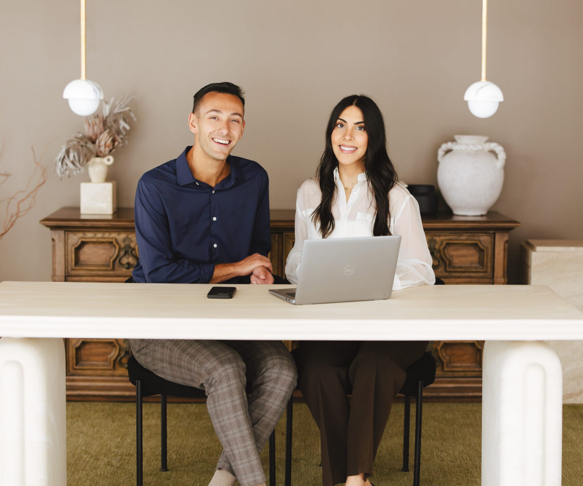 mm strategy group official photo of lana and anthony